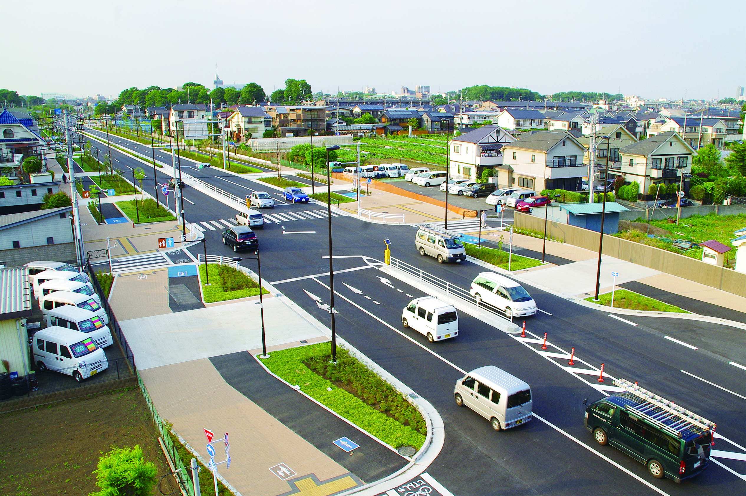 Maintenance of primary local roads (removal of utility poles, promote barrier-free)