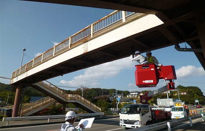 宮城地区歩道橋外施設点検業務