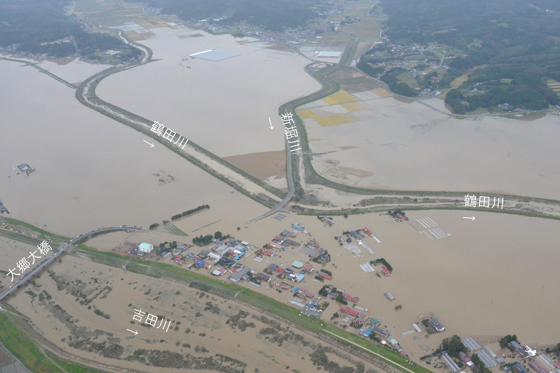 鳴瀬川水系水害対策検討業務