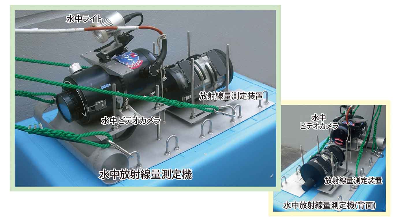 曳航式水中放射線量測定システム