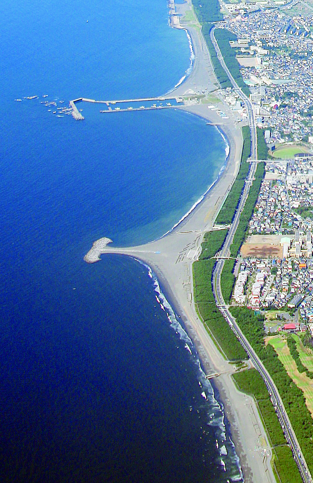 The Headland Plan in the Chigasaki area of Shonan beach(Kanagawa prefecture)